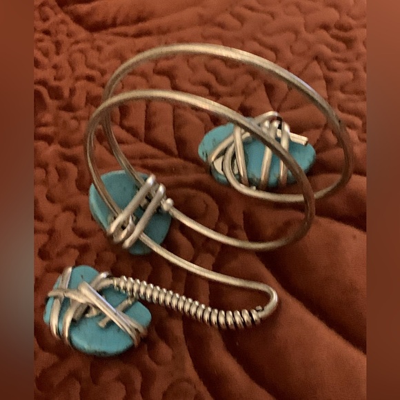 Zara Silver Arm Band - Picture 3 of 4